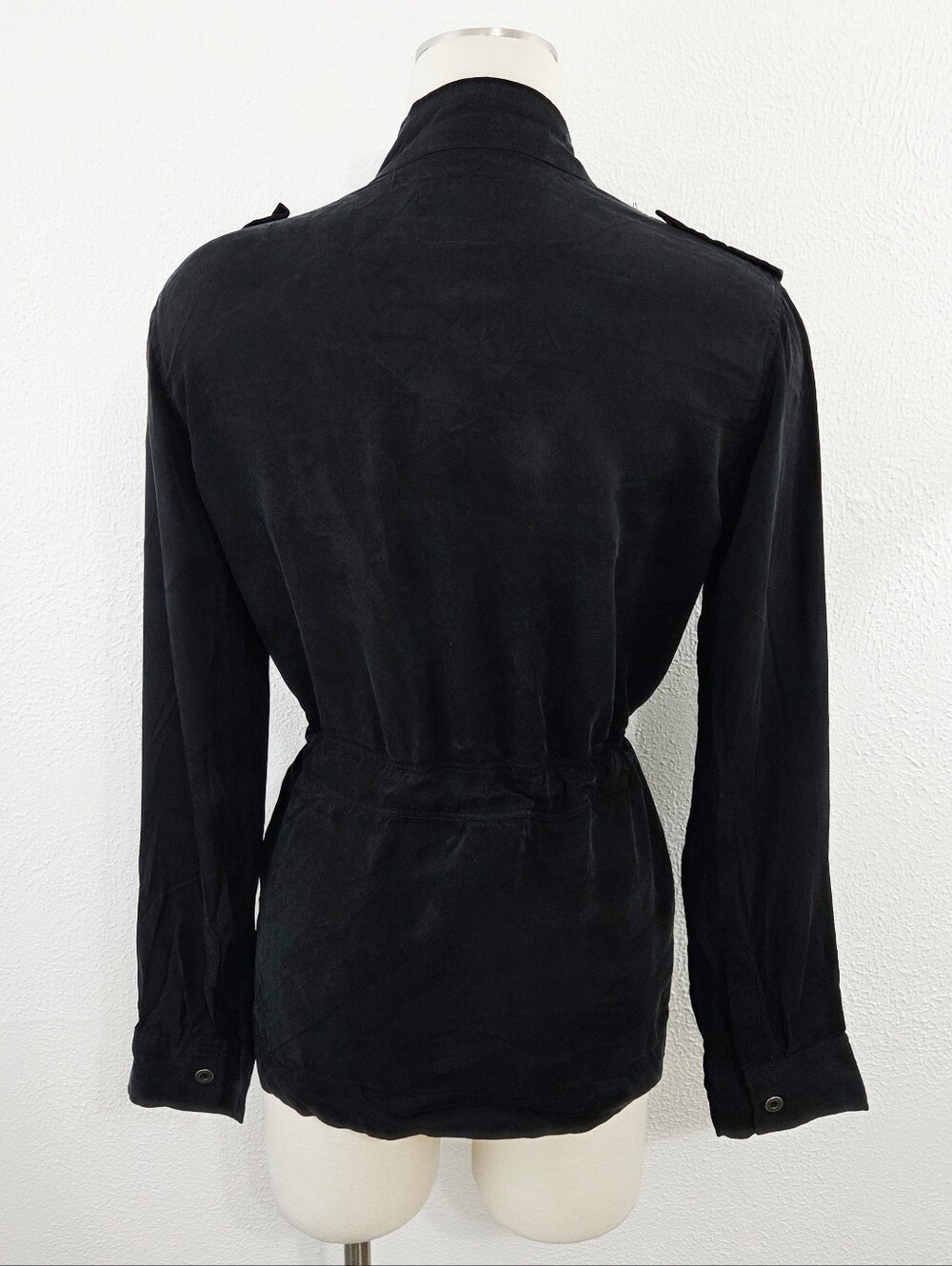 Rails Miles jacket black minimalist utility lightweight women's Size medium M - Picture 4 of 8